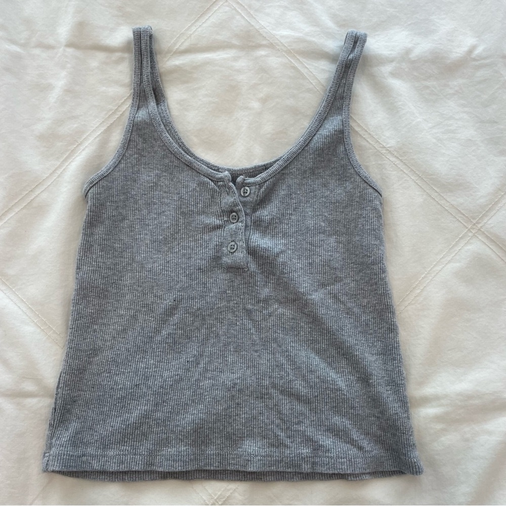 Gray Brandy Melville Tank